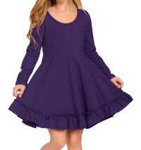 SOLD - Arshiner Girls Dress Long Sleeve A Line - 140 (10-11 yo