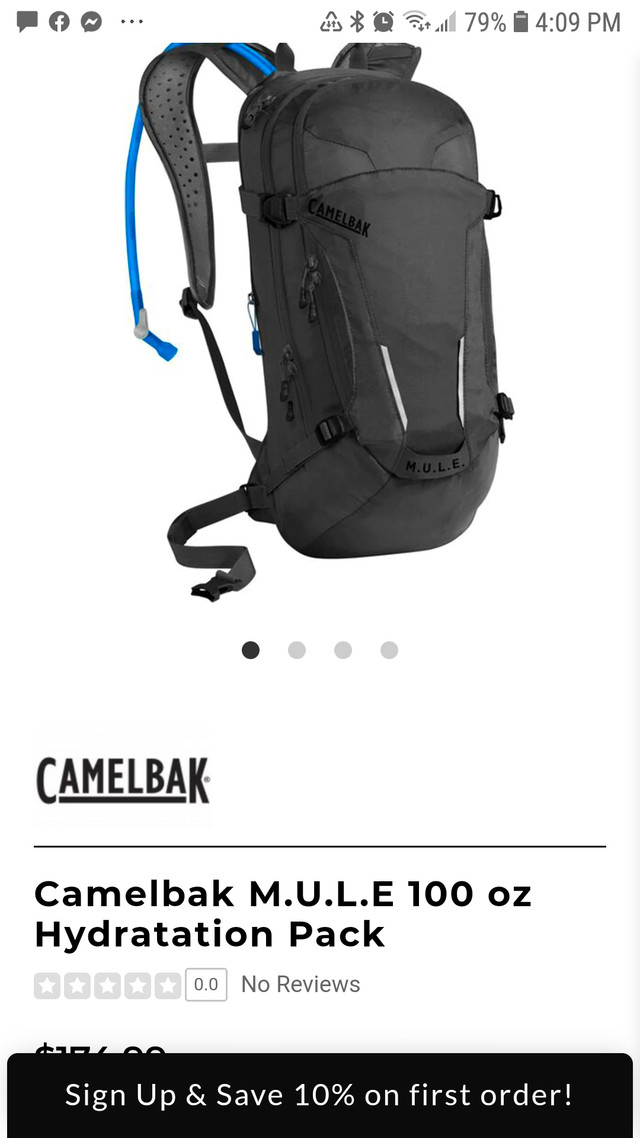 PRICE REDUCED TO  90.00 Camelbak 100oz Backpack Mule model dans Autre  à Ville de Montréal