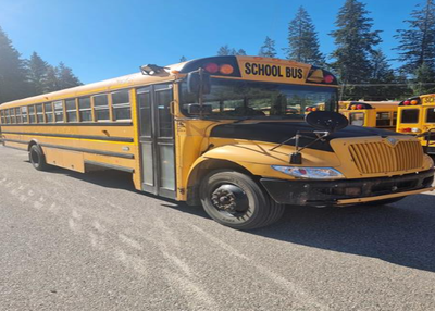 2012 International CE school bus, 76 passenger, ps, automatic, block heater, pw, cruise, tilt steeri...