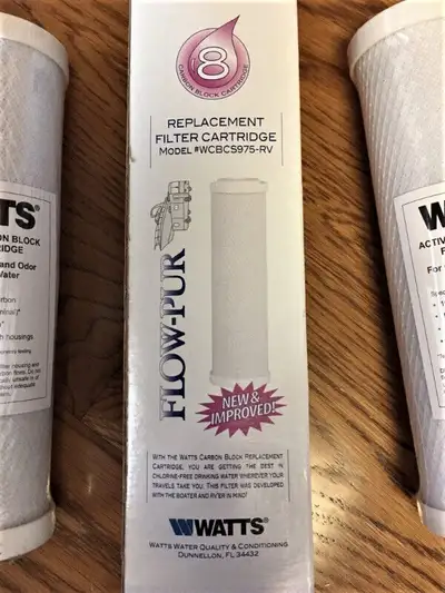2 BRAND NEW REPLACEMENT FILTER CARTRIDGES - STILL IN PACKAGING - NEVER OPENED - (RETAIL $40.95 + GST...