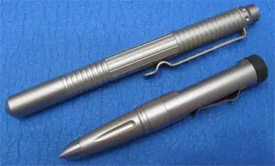 Two NEW Aircraft Aluminum PENS with Glass Breakers (Dwight), View more