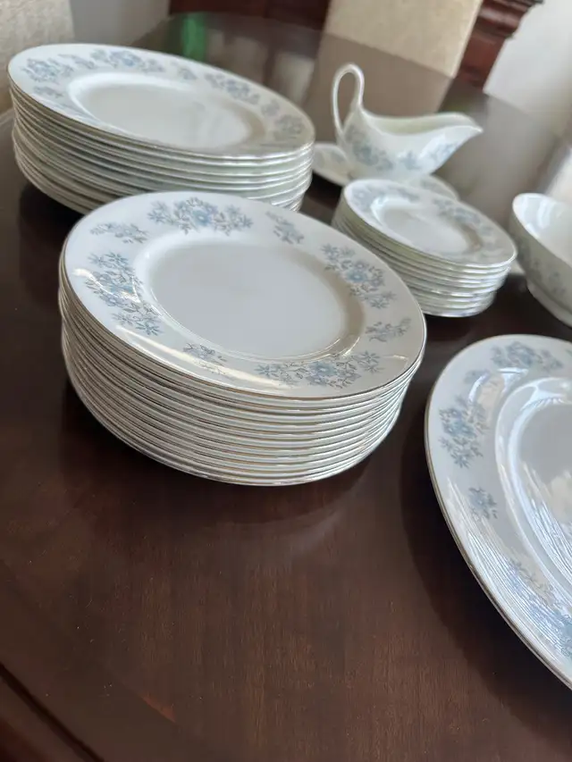 Vintage Coalport Milady Bone China Dinnerware in Kitchen & Dining Wares in Peterborough - Image 4