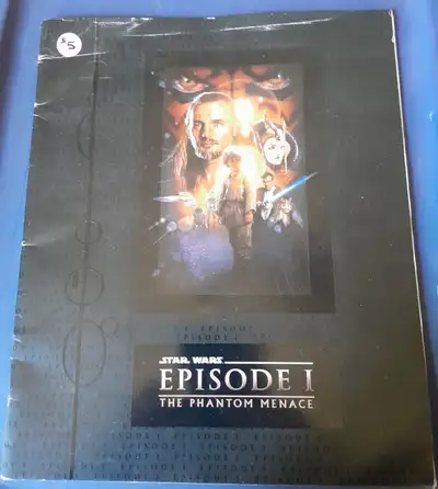 Star Wars Episode 1 The Phantom Menace 1999 52-pg. NM Program Booklet From Opening Night Movie Premi...