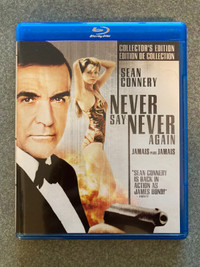 James Bond 007 Never Say Never Again No Time To Die EUC bluray