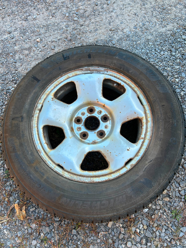 Michelin X-Ice winter tires on steel rims in Tires & Rims in Ottawa - Image 2