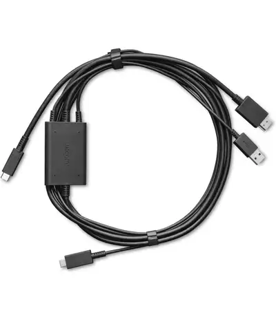 Wacom One 3 in 1 Cable for Wacom One 12 and 13 Touch Used - Open Box - (Modifications to USB-A) Like...