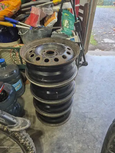 15" winter rims 185/65 R15. 4 bolt pattern.