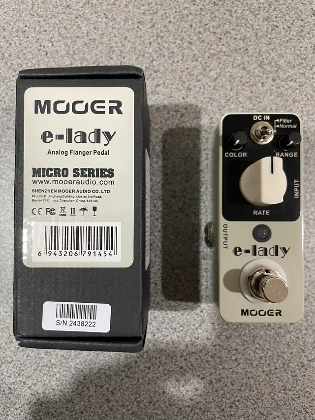 Mooer E-Lady Flanger Pedal468230201043865600
