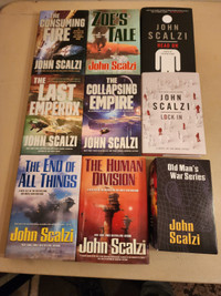 11 Novels by John Scalzi 8 Hardcover 3 Softcover