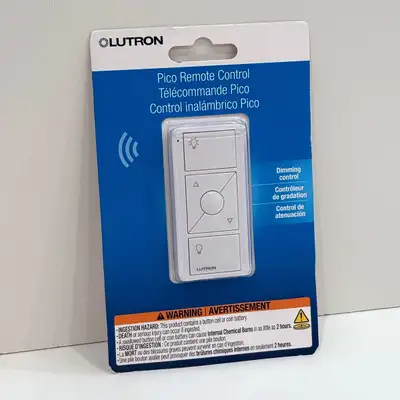 Lutron Caseta Pico Remote White, PJ2-3BRL-WH-L01R, View more