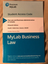 The Law and Business Administration in Canada 15th ED. Digital
