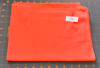 Vintage Orange Fabric For Sale