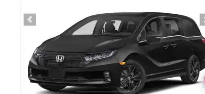 2022 Honda odyssey EX-L black color 
