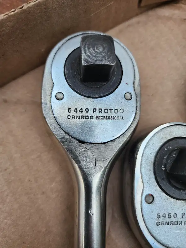 Proto Manufacturering Canada/USA Professional 1/2" Drive Ratchet in Hand Tools in Windsor Region - Image 5
