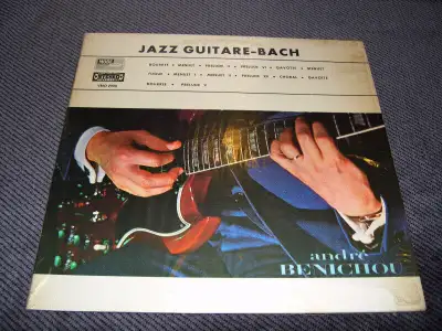 André Bénichou - Jazz guitare-Bach (1964) LP JAZZ, View more