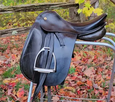 17.5" Symphonie Dressage saddle by Karl Niedersuss, View more