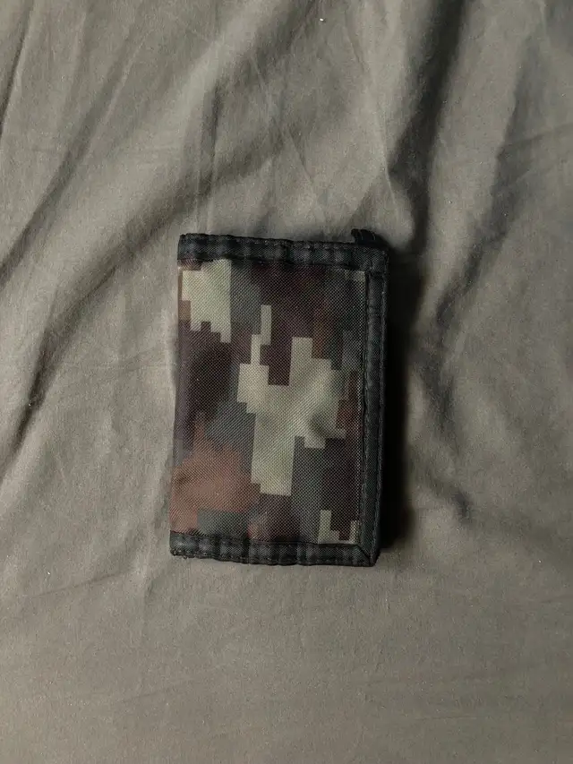 Camouflage Wallet (Polyester) - Cheap and Durable!