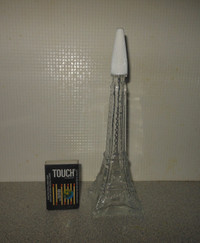 Eiffel Tower Glass Bottle
