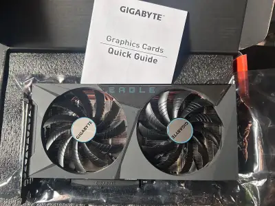Gigabyte RTX 3060 eagle OC 12GB like new! CIB!, View more