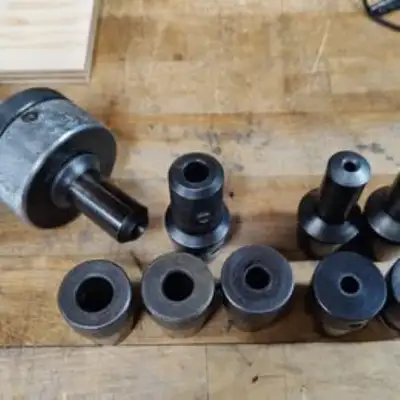 Rapidaptor Quick-change R8 Master 9 Holders for Milling Machine, View more