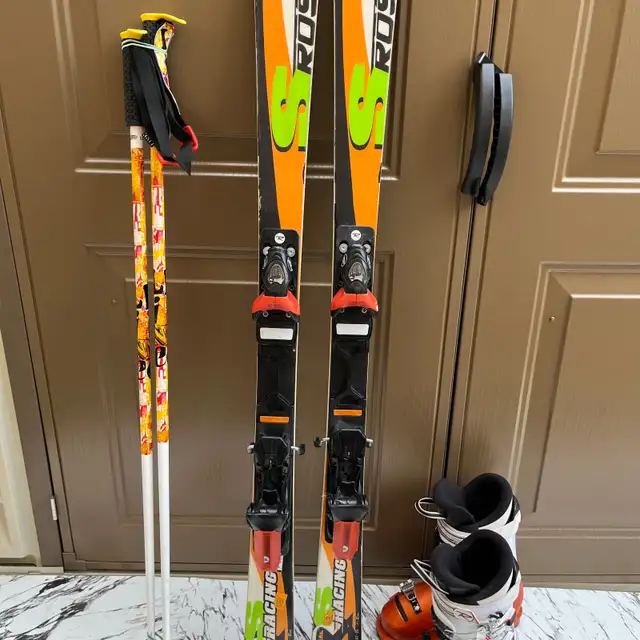 140 Rossignol ski , boots  in Ski in Markham / York Region - Image 4