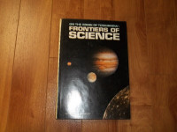National Geographic Hardcover Book "Frontiers Of Science."