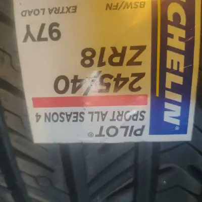 2 x 245 40 18 new michelin pilot as4 .. 470 for pair