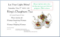 Daughters of the King, Galata Tea Fundraiser