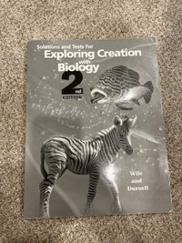 Exploring Creation With Biology Solutions and Tests