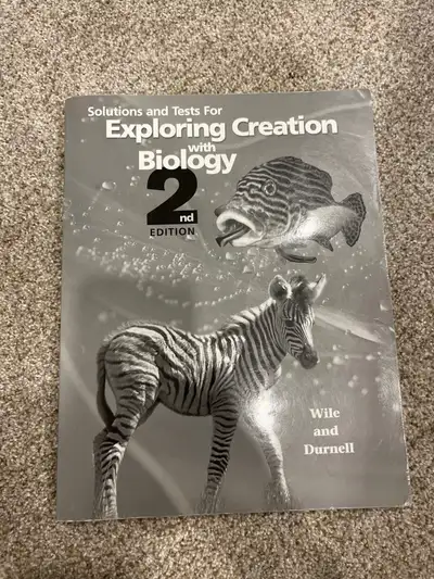Exploring Creation With Biology Solutions and Tests, View more
