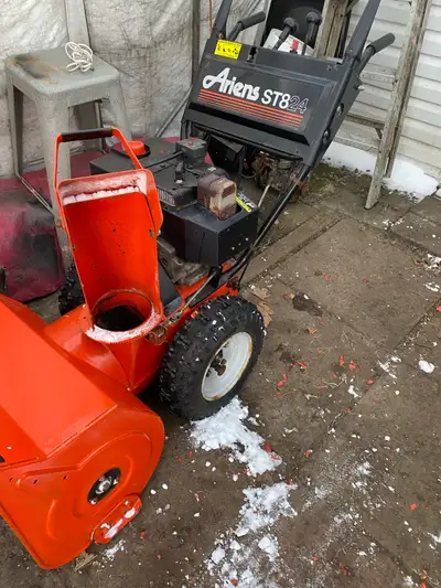 souffleuse  ariens 8/24 mise au point faite va très bien très, View more