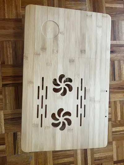Bamboo laptop table, View more