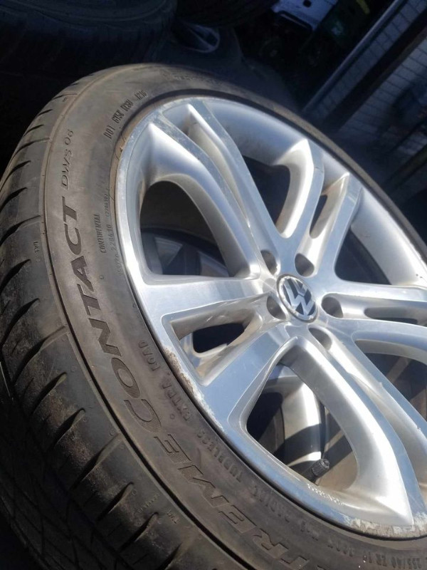 235/40ZR19 DWS 06 VW oem silver used for sale : 5x112 silver oem in Tires & Rims in City of Toronto - Image 4