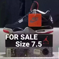 Air Jordan 4 bred size 7.5