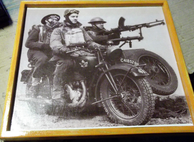 Classic Motorcycle pics - framed - Ad #1-Suzuki, Triumph, Norton in Other in Moncton