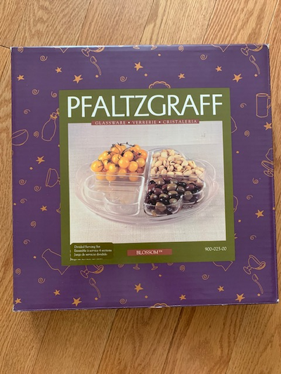 Pfaltzgraff Glassware Divided Serving set(New), View more
