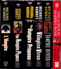 I, Vampire series: 6 book set- Michael Romkey