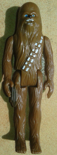 figurine Star Wars Vintage Kenner 1977 Chewbacca figure first 12