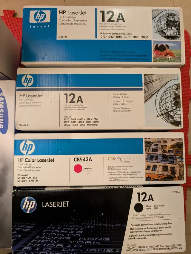 NEW SEALED HP 12A Samsung Laser printer toners in Printers, Scanners & Fax in City of Toronto - Image 4
