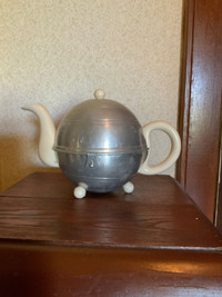 Vintage Aluminum Insulated Teapot