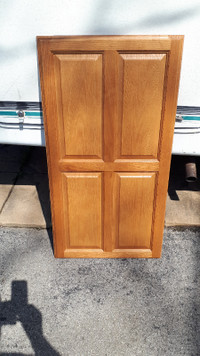 RV fridge door panels