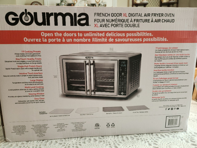 Large French door digital air fryer oven in Microwaves & Cookers in Belleville - Image 2