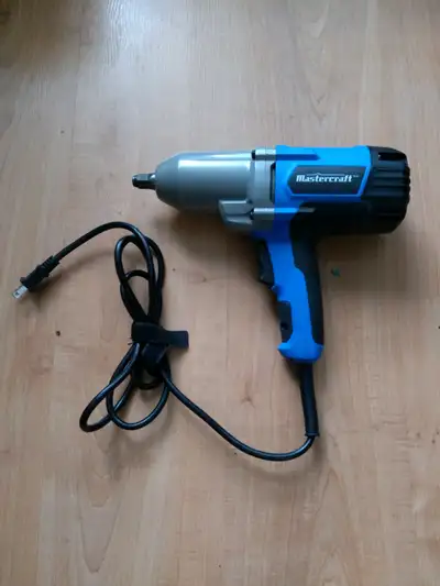 Mastercraft 7.5A impact Wrench 1/2 inch (new/unused), View more