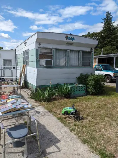 In the white water mobile home park. No age restrictions and pet friendly .Close to Walmart, skaha b...