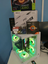 BRAND NEW RGB GAMING DESKTOP  Ryzen 5 5600X    NVIDIA RTX 4060