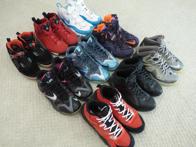 Basketball Shoes - Nike Air Max, Uptempo, Jordan, LeBron, Puma in Men's Shoes in Hamilton - Image 4