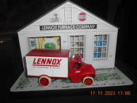 Collectible Diecast Lennox Diorama and Trucks