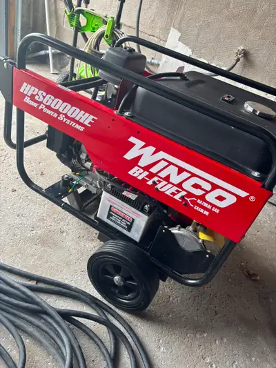 Winco / Honda Bi-Fuel Generator, View more