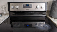 Whirlpool Stainless steel stove like New