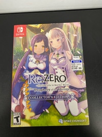 Switch Game - Re:Zero Prophecy - Collector’s Edition